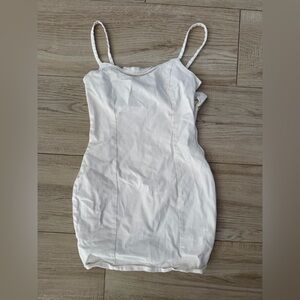 H&M White Denim Dress